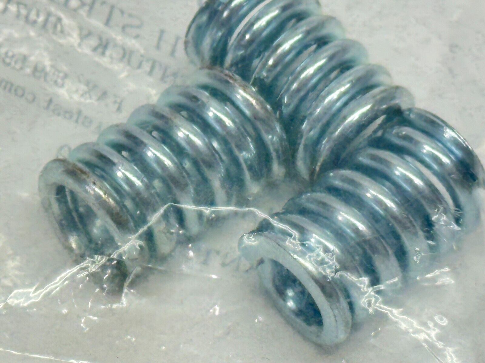 WB Jones 280 Music Wire Compression Spring 1" L 0.625" OD 0.120" Dia PKG OF3 - New - Maverick Industrial Sales
