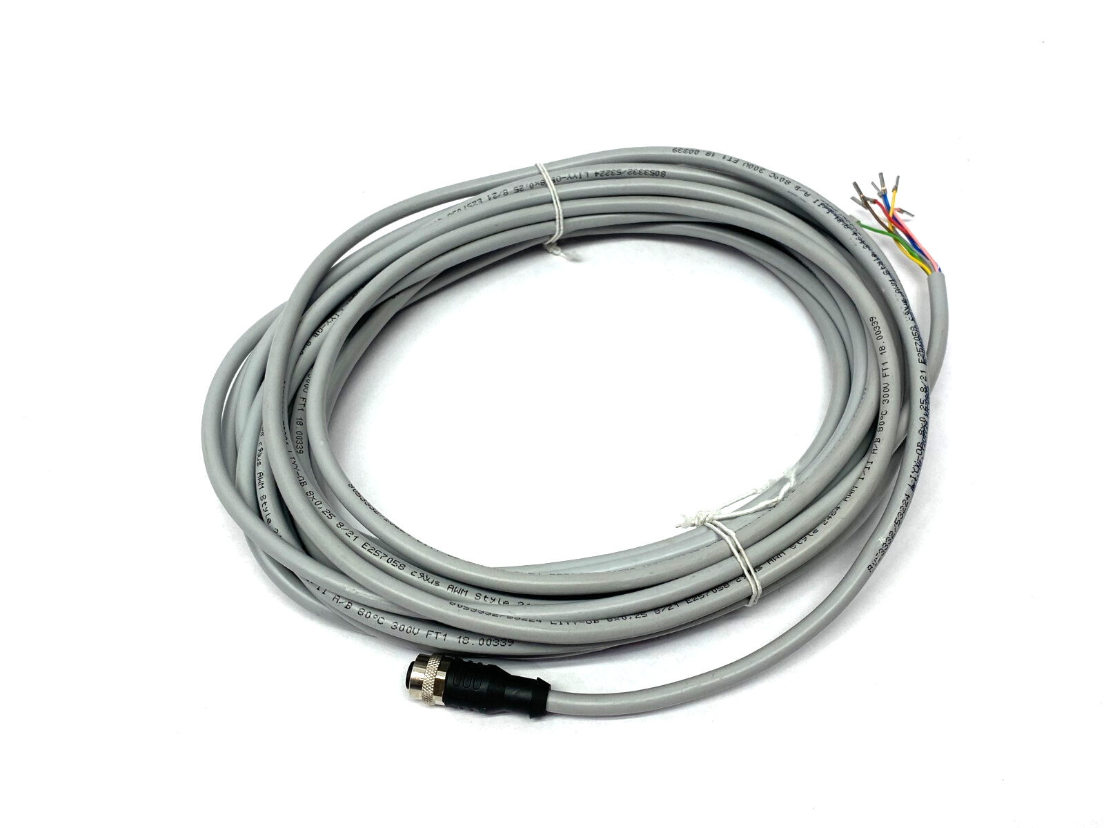 Schmersal KA-0905 Single Ended Cordset M12 8-Pin Female 101207729 - Maverick Industrial Sales