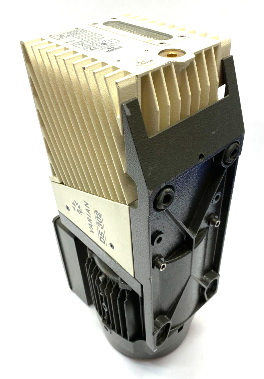 Varian 949-9325 Dual Stage Rotary Vane Vacuum Pump DS 302 Leroy Somner Motor - Maverick Industrial Sales