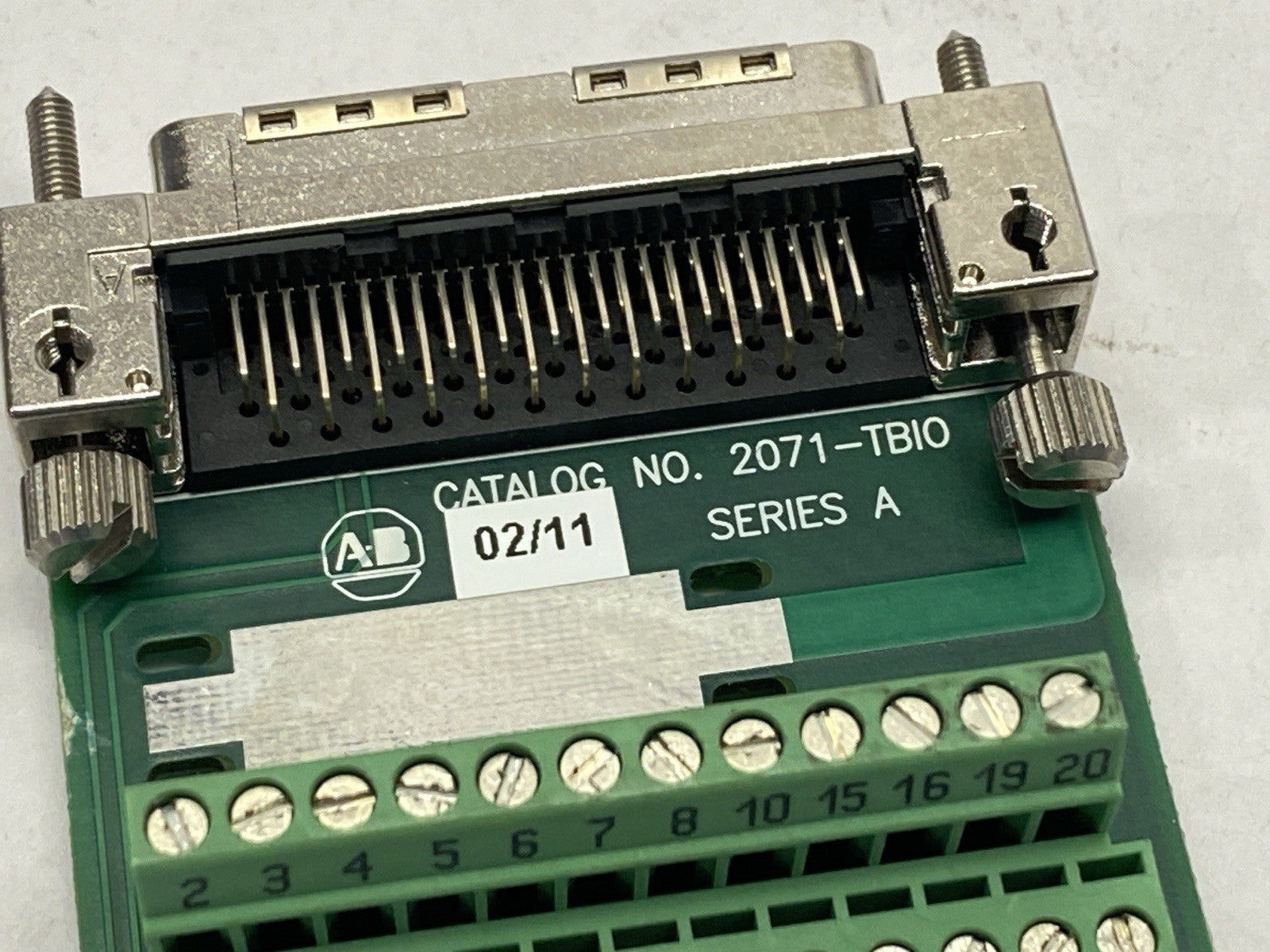 Allen Bradley 2071-TBIO Ser A Kinetix I/O Breakout Board - Maverick Industrial Sales