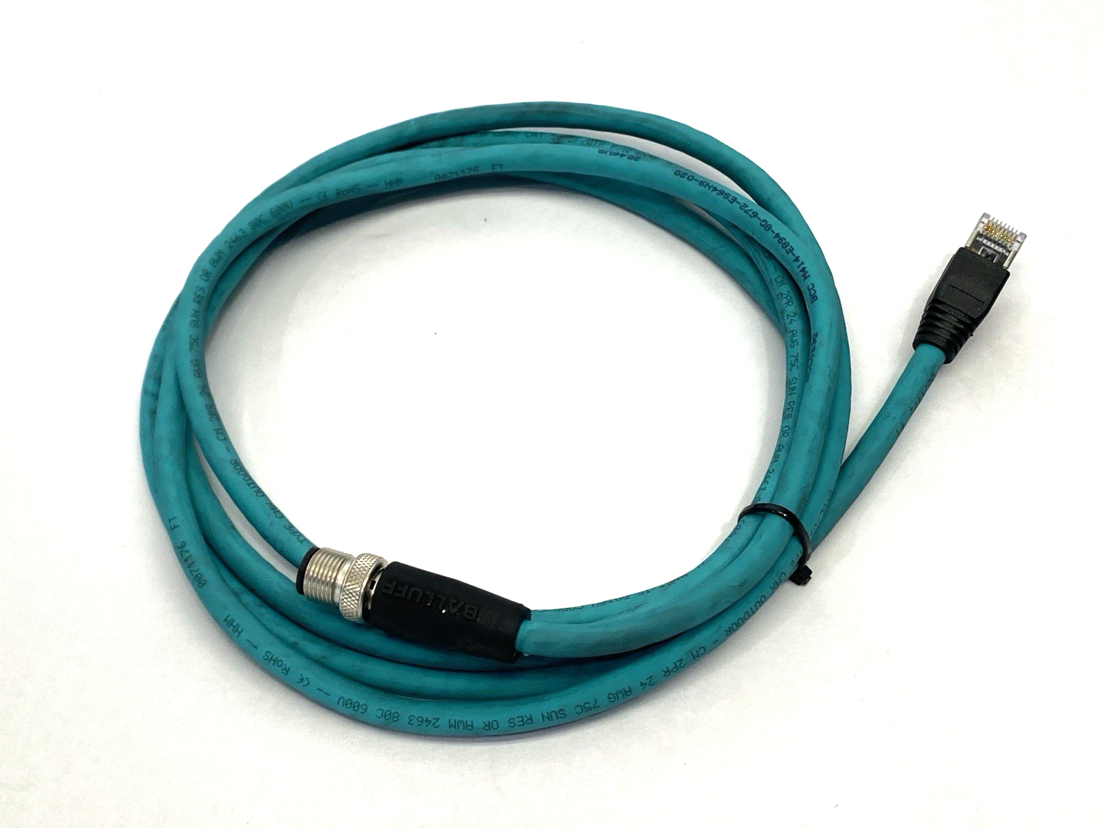 Balluff BCC M414-E894-8G-672-ES64N9-020 Double-Ended M12 to RJ45 Cordset BCC0E90 - Maverick Industrial Sales