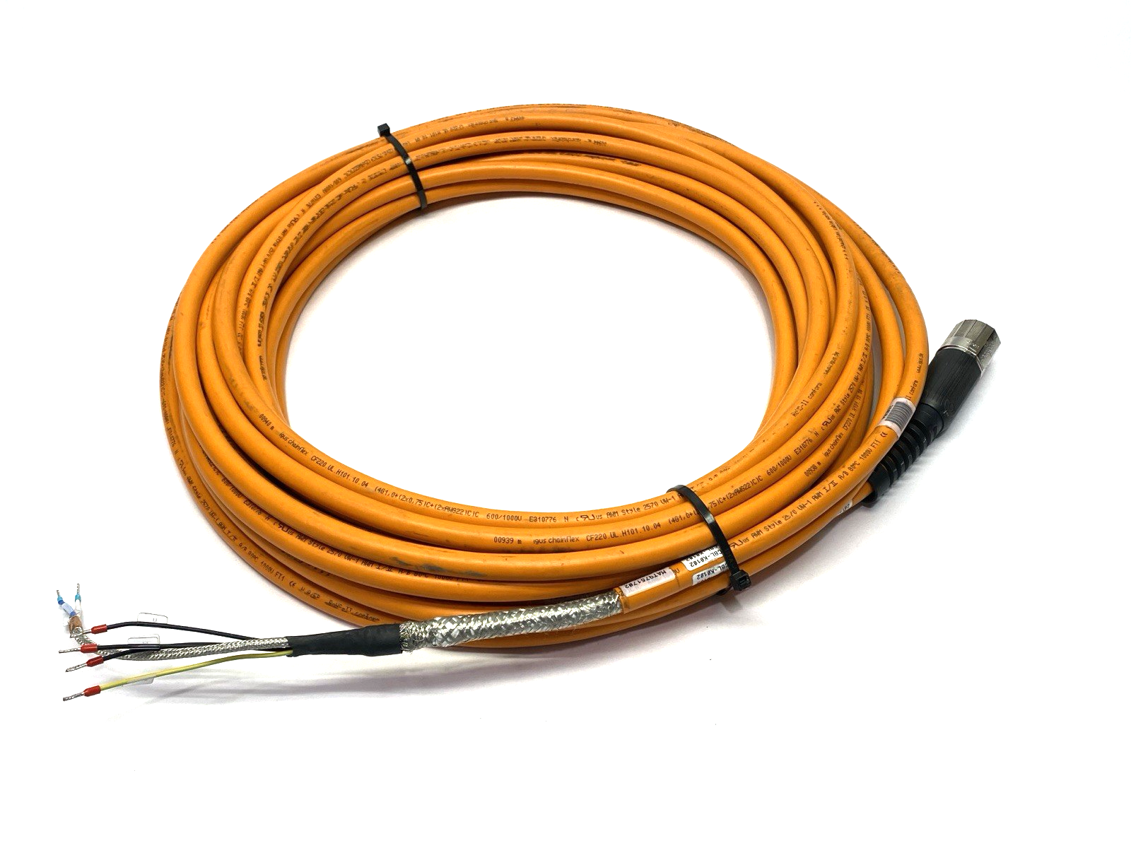 MAT9751701 | Igus Single Ended Readycable Servo Hybrid Cable 15m - Used - Maverick Industrial Sales