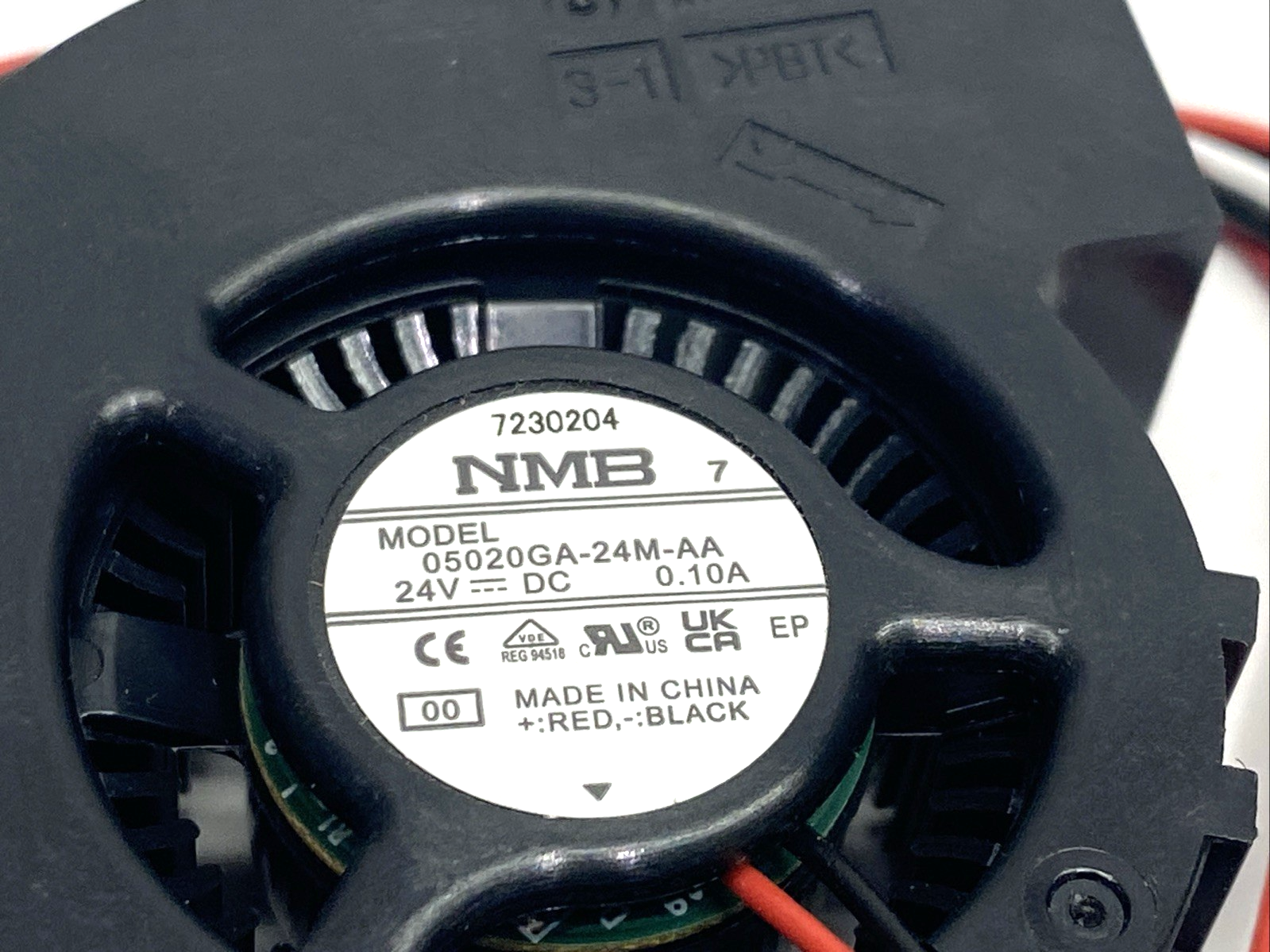 05020GA-24M-AA | NMB Centrifugal Fan DC Blower 24VDC 0.10A 50mm x 50mmm x 20mm - New – Open box - Maverick Industrial Sales