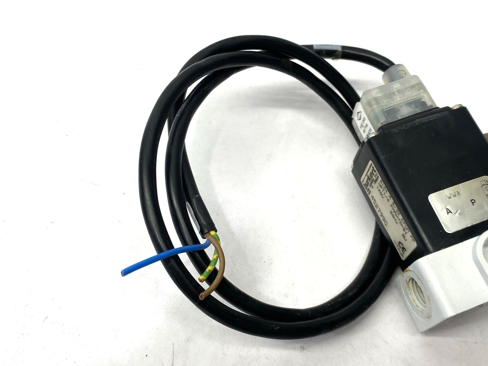 Burkert 0124 A 5/32 EPDM PP Direct Acting Pivoted Armature Solenoid Valve - Maverick Industrial Sales