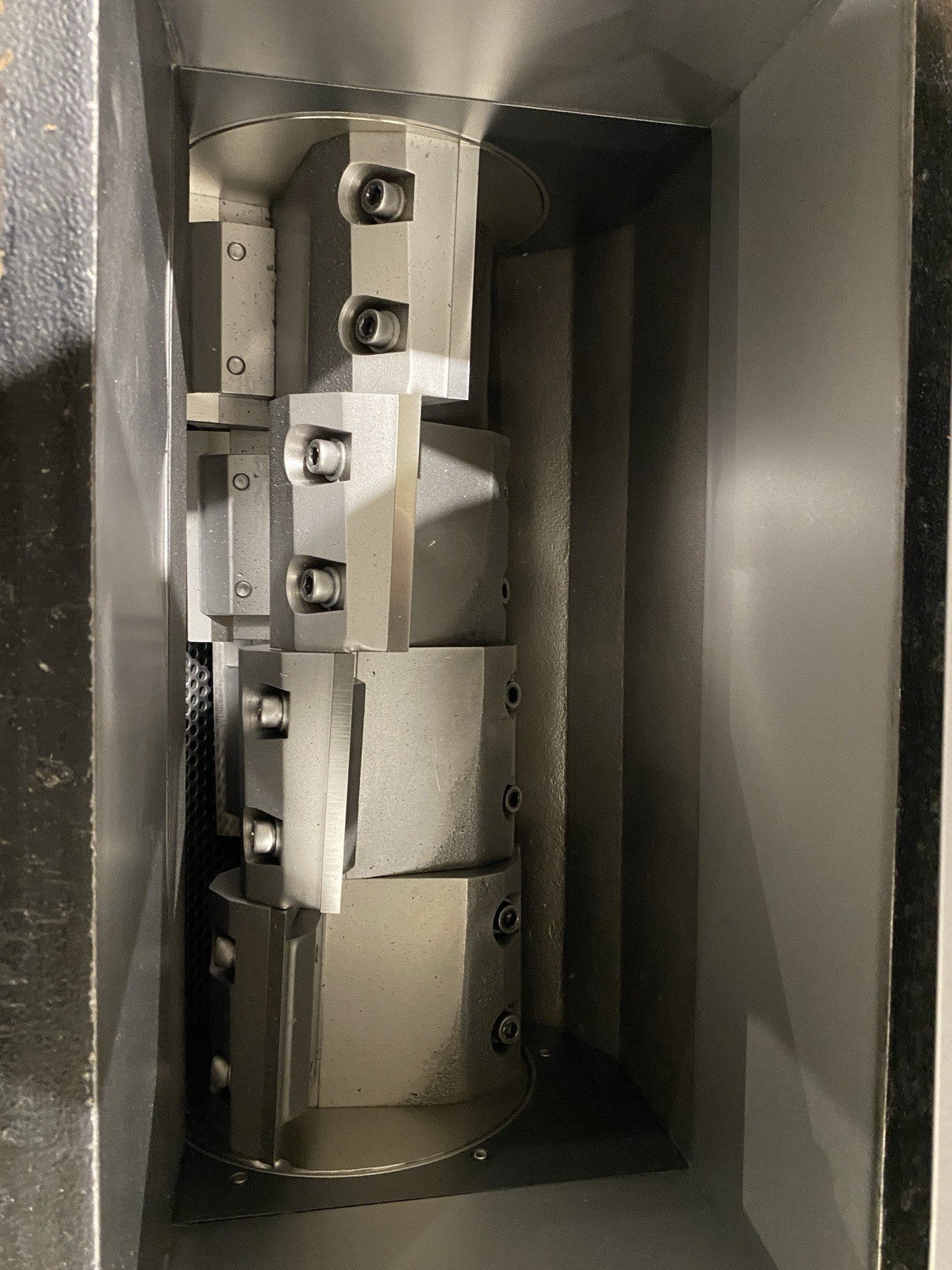F-19 | Rapid Force Plastic Granulator 480V 3ph Wide Schute - Used - Maverick Industrial Sales