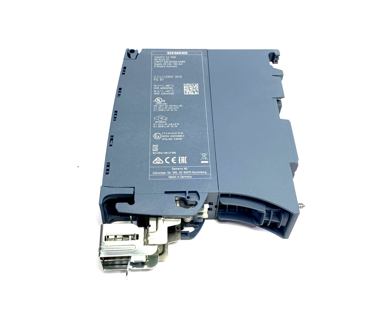 Siemens 6ES7532-5ND00-0AB0 SIMATIC S7-1500 Output Module AQ 4xU/I HF - Maverick Industrial Sales