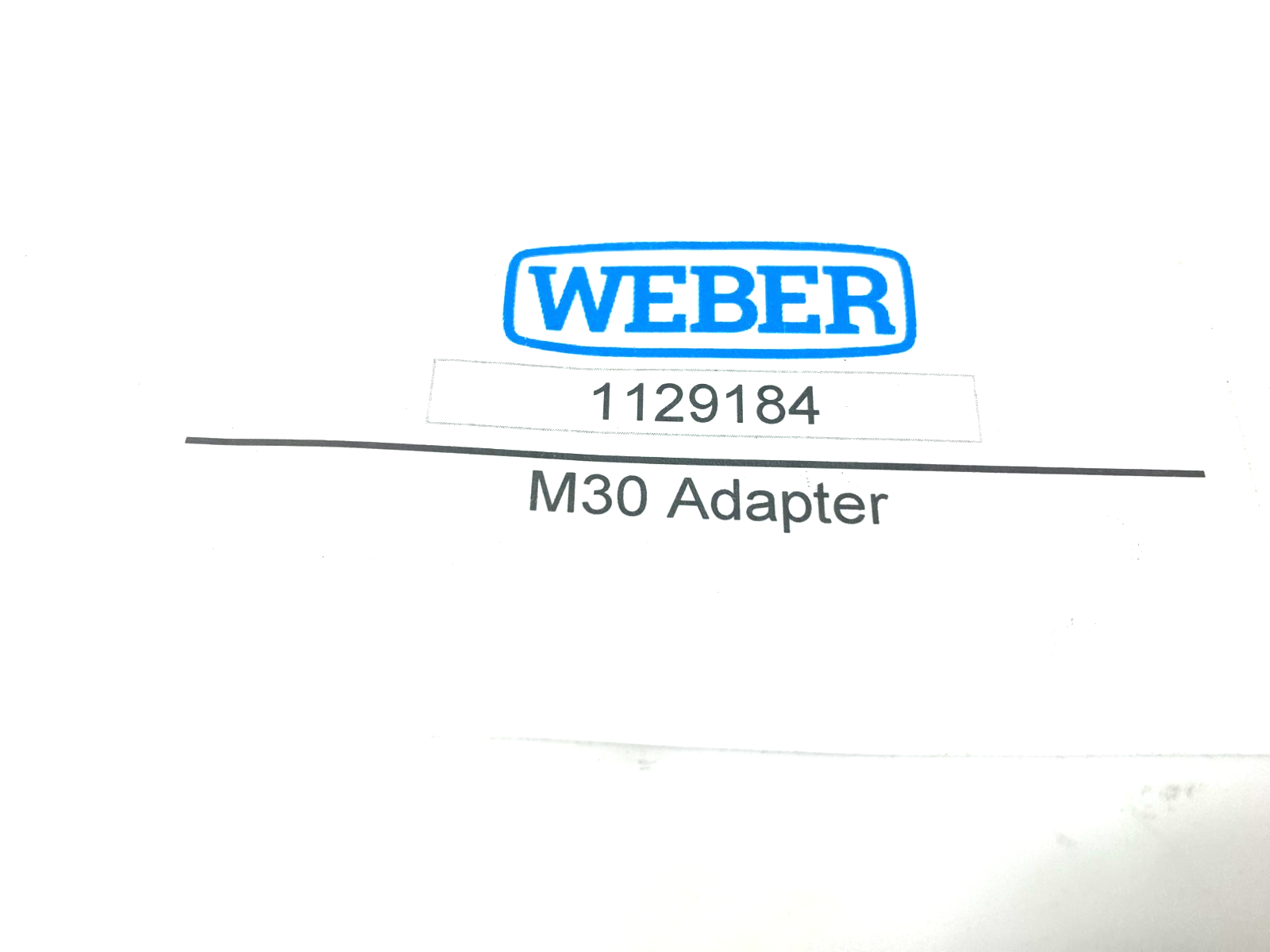 Weber 1129184 M30 Adapter for Torque Gauge - Maverick Industrial Sales