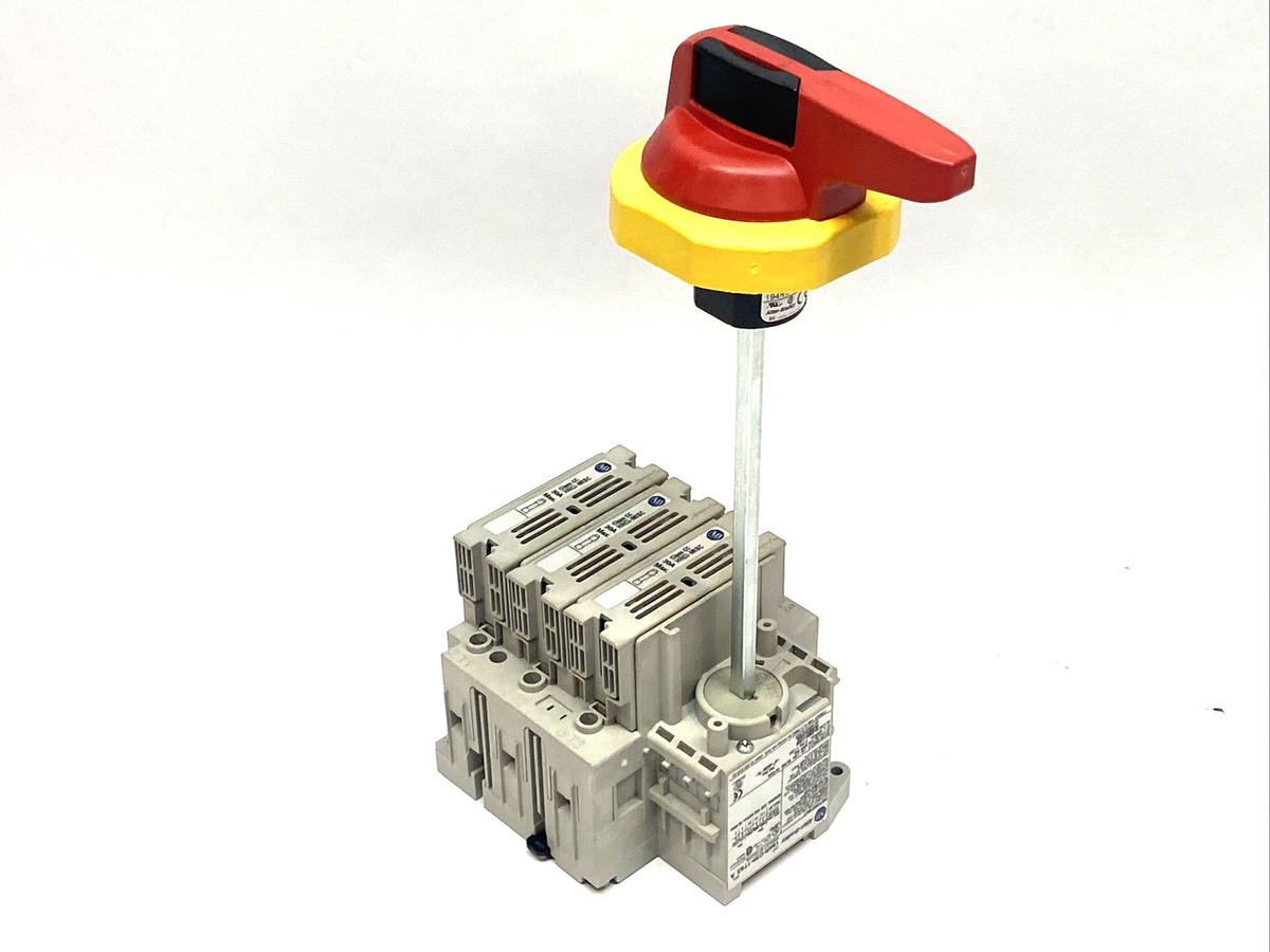 Allen-Bradley 194R-C30-1753 Ser. A Disconnect Switch 3-Pole w/ 194R-PY Handle - Maverick Industrial Sales