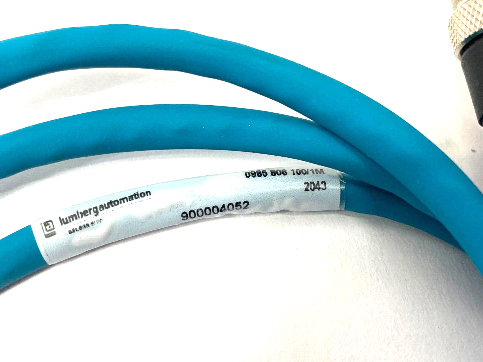 Lumberg Automation 0985806100/1M Shielded Double Ended Cordset M12 900004052 - Maverick Industrial Sales