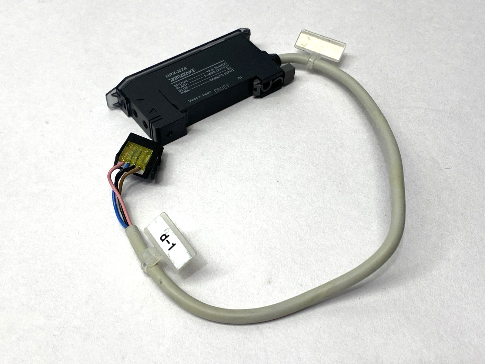 Yamatake HPX-NT4 Fiber Optic Photoelectric Sensor - Used - Maverick Industrial Sales