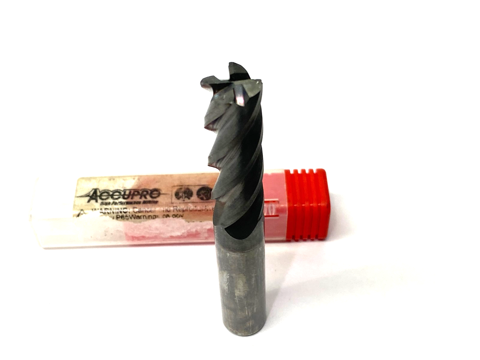 Accupro 70212709 Square End Mill: 1/2" Dia, 1-1/2" LOC, 4 Flute, Solid Carbide - Maverick Industrial Sales