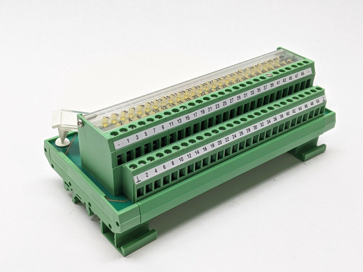 FLKM-D50 SUB/S/LA,2281665 | Phoenix Contact FLKM-D50 SUB/S/LA Varioface Interface Module 2281665 - Used - Maverick Industrial Sales