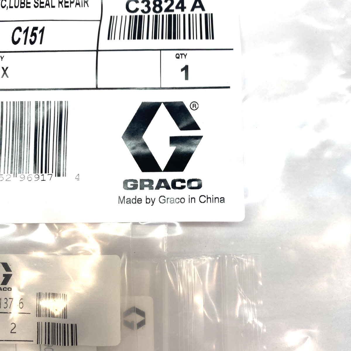 273355 | Graco Lube Seal Repair Kit - New – Open box - Maverick Industrial Sales