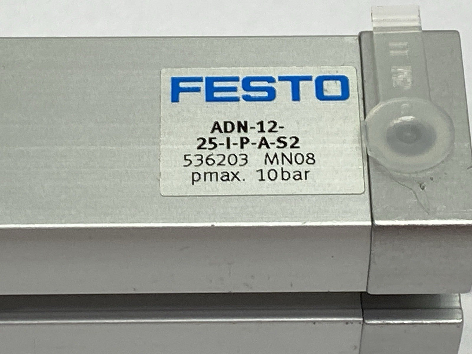 Festo ADN-12-25-I-P-A-S2 Double Ended Cylinder 12mm Bore 25mm Stroke 536203 - Maverick Industrial Sales