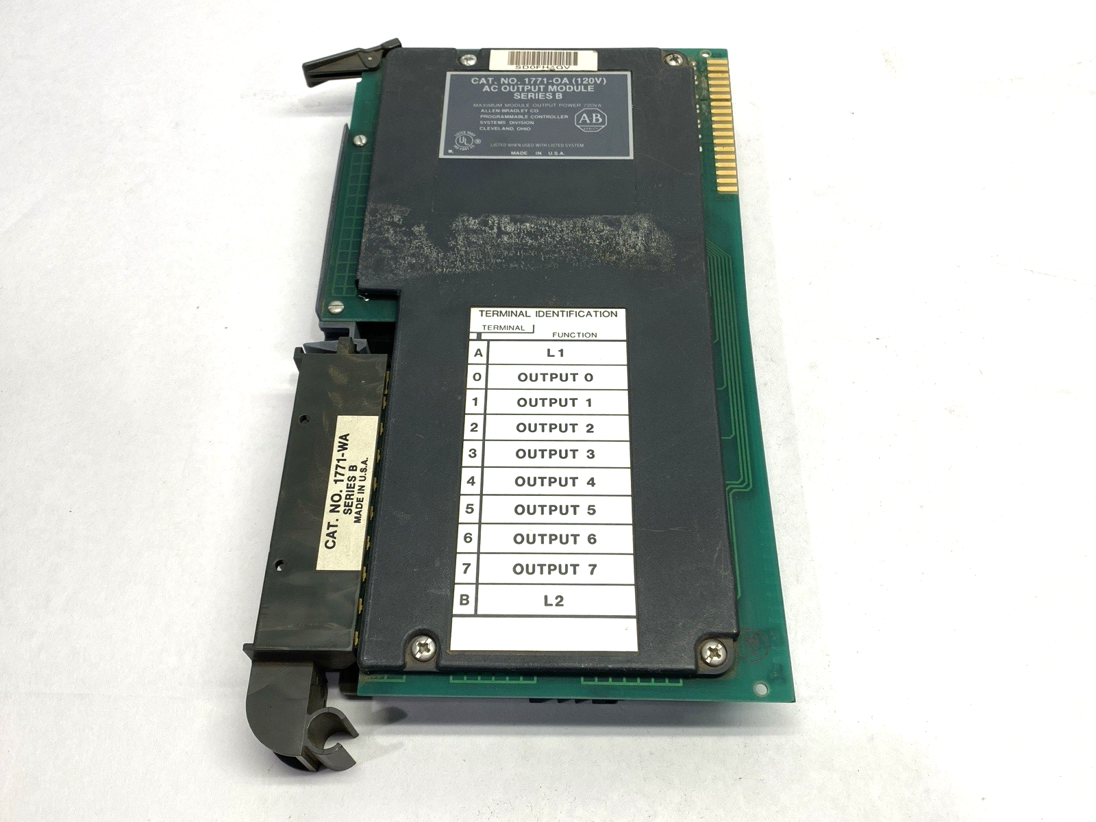Allen Bradley 1771-0A AC Output Module Ser. B 120V - Maverick Industrial Sales