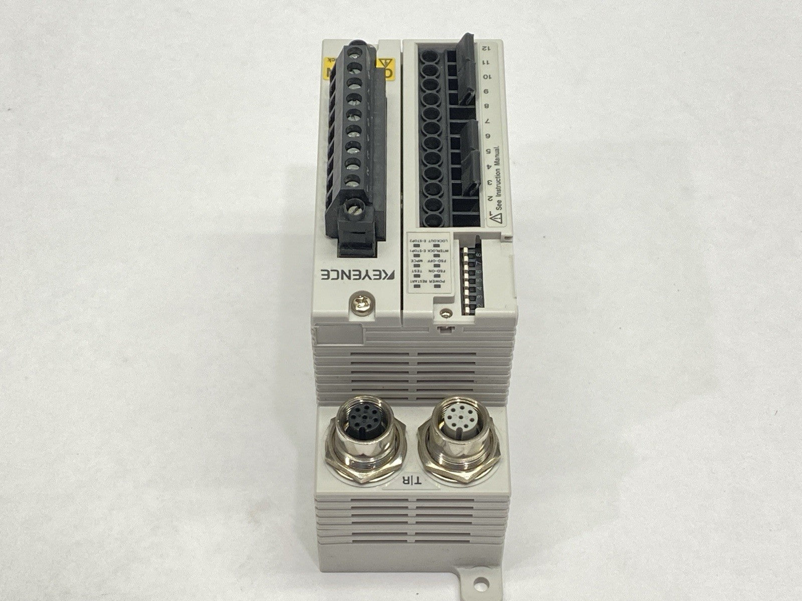 SL-R11 | Keyence Light Curtain Safety Control Unit MISSING COVER - Used - Maverick Industrial Sales