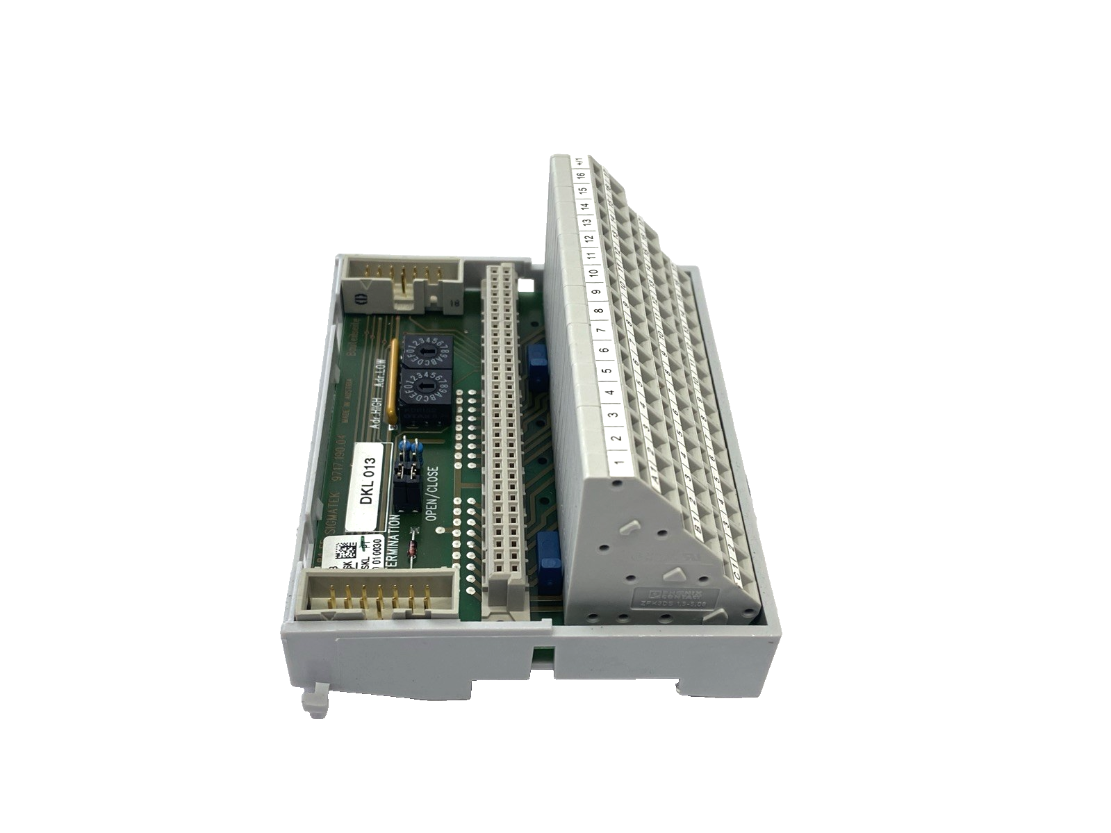 05-024-013-L | Sigmatek DKL 013 DIAS DDM Base Module/Terminal Module - New – Open box - Maverick Industrial Sales