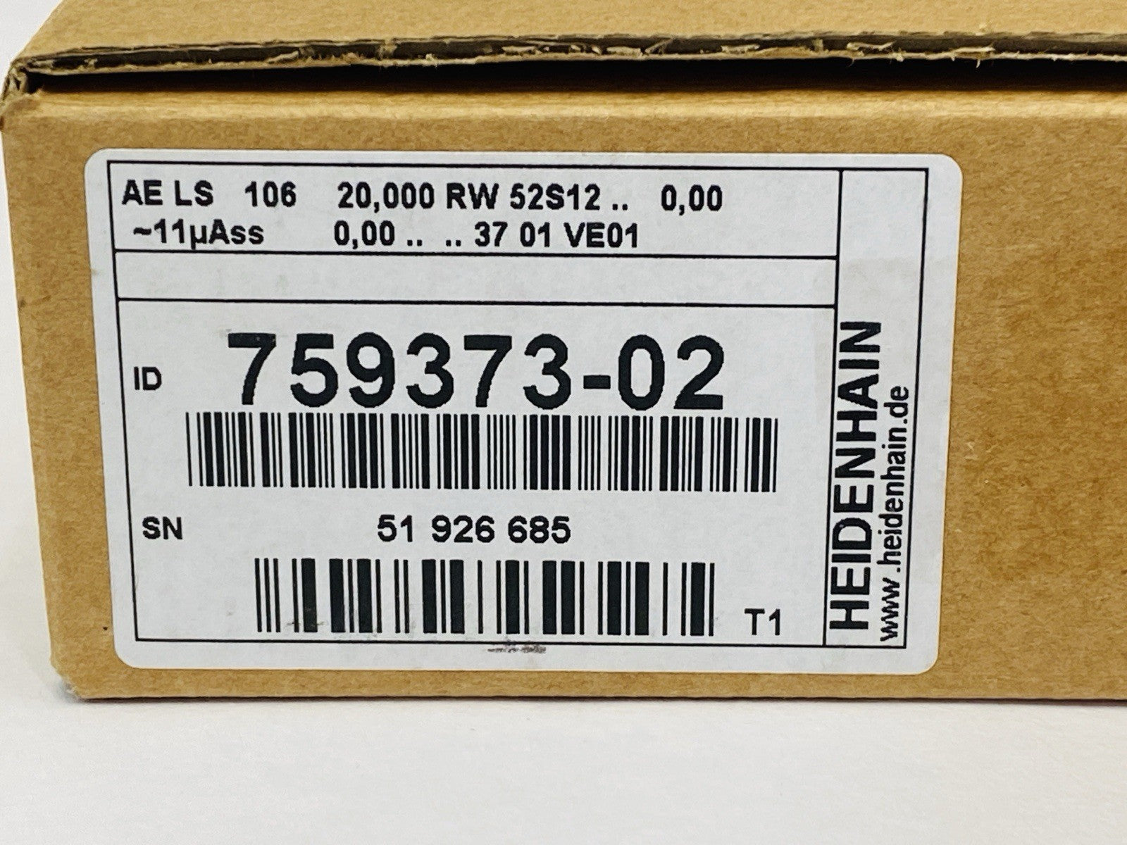 Heidenhain 759373-02 AE LS 106 Scanning Unit For Incremental LS Linear Encoder - Maverick Industrial Sales