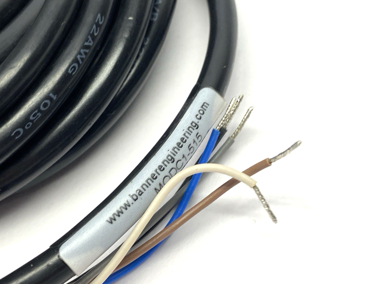 Banner MQDC1-515 Single-Ended Cable Female M12 Connector 5-Pin 5m 47812 - Maverick Industrial Sales