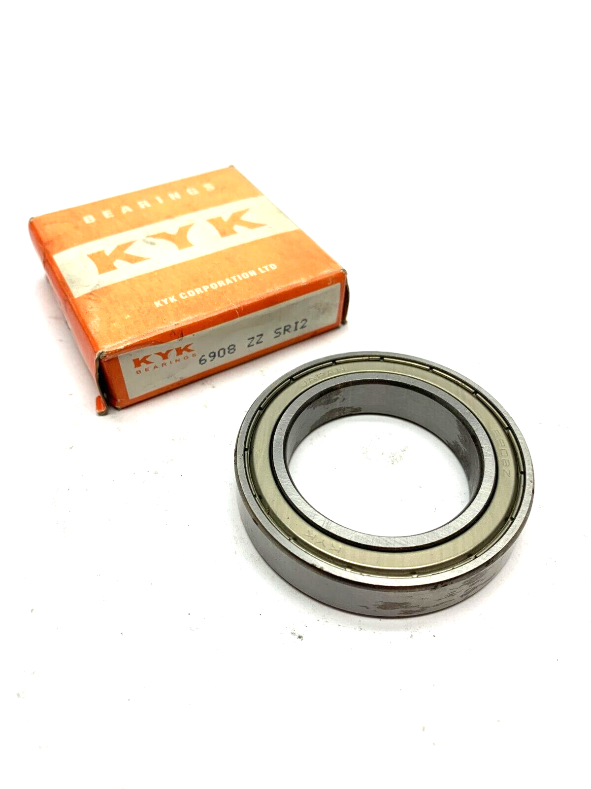 KYK Bearings 6908 ZZ SRI2 Shielded Ball Bearing 6908Z - Maverick Industrial Sales