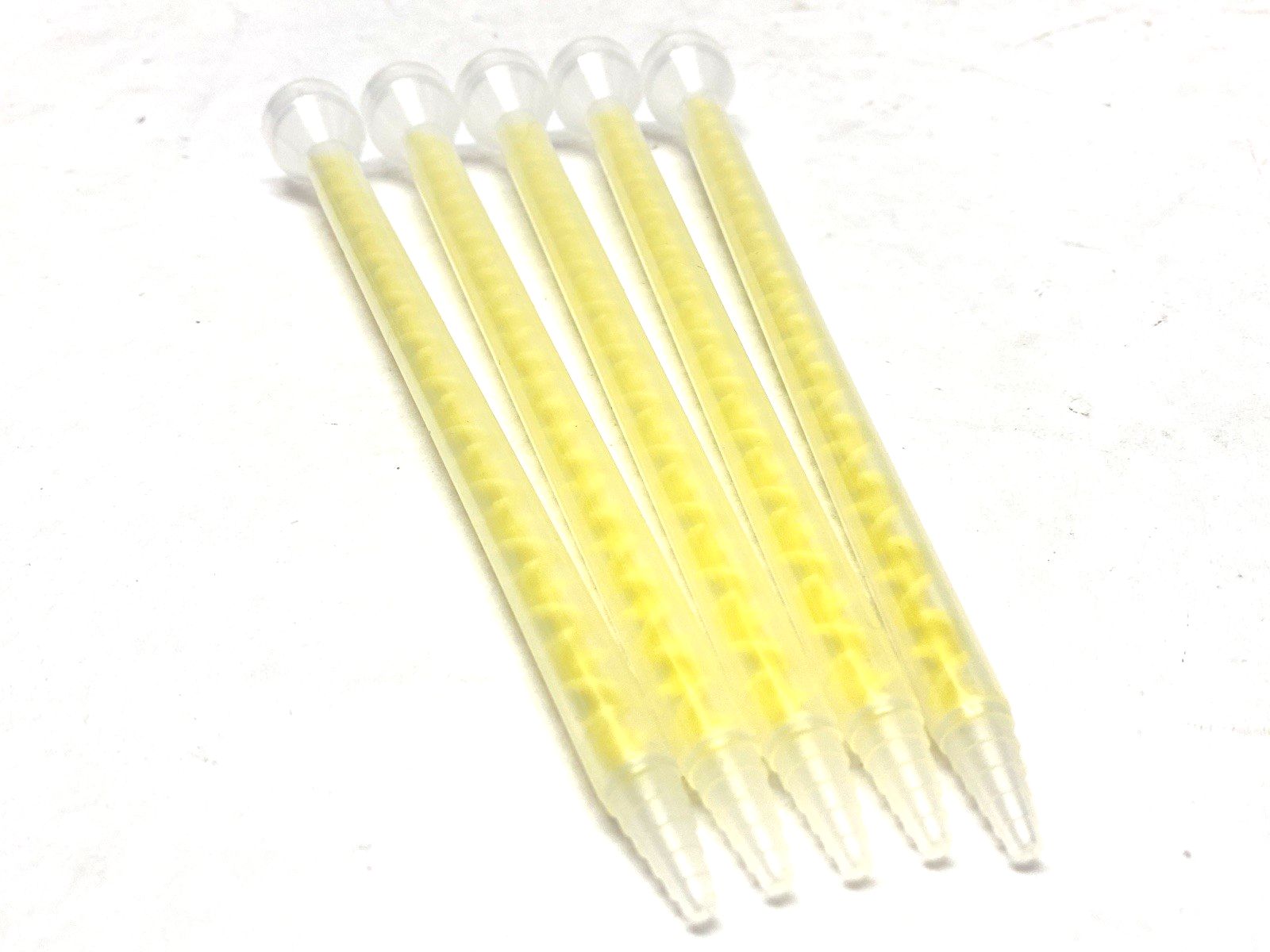 Statamix 160-624HSY Static Mixer Nozzle Epoxy Adhesive Tip Statamixer LOT OF 5 - Maverick Industrial Sales