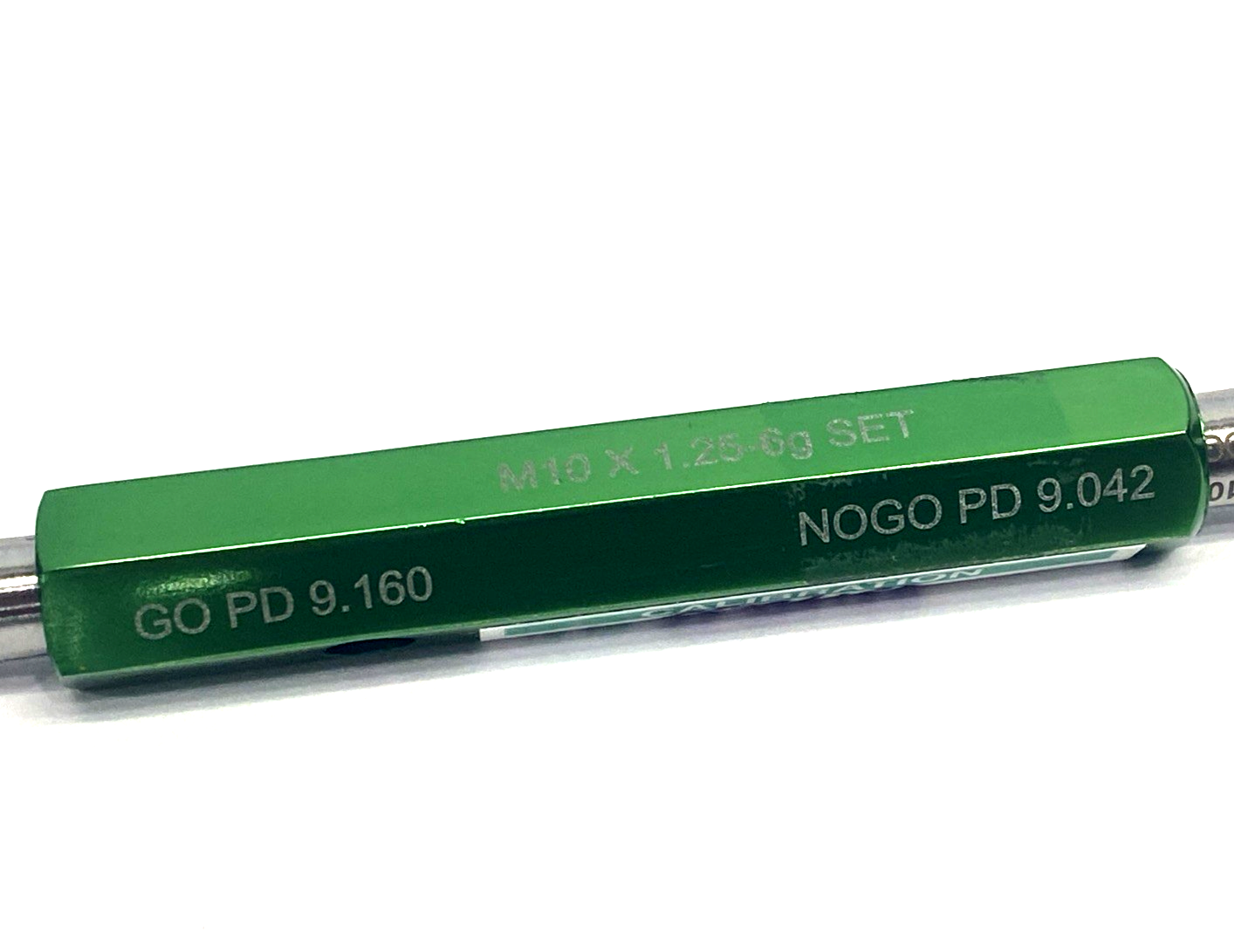 GF Gage S1001256GS Truncated Taperlock Thread Gage M10x1.25-6g SET Go/Nogo PD - Maverick Industrial Sales