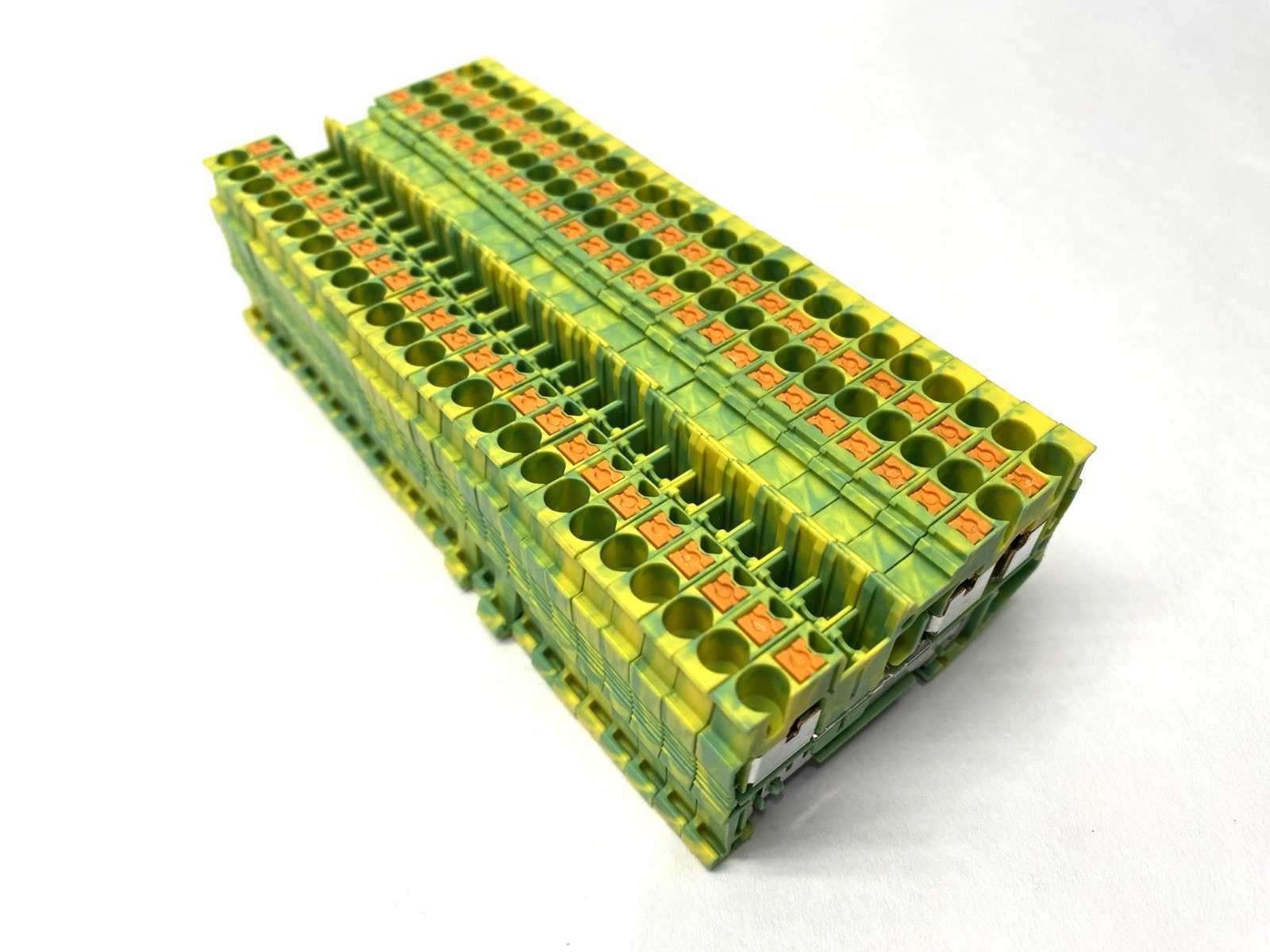 3209565 | Phoenix Contact PT 2,5-TWIN-PE Terminal Block LOT OF 25 - Used - Maverick Industrial Sales