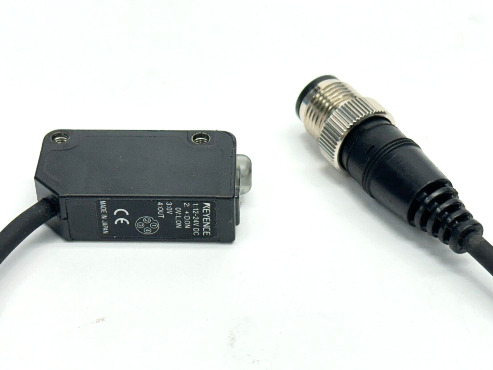 Keyence PZ-M63 Square Retro-Reflective M12 Connector Type NPN - Maverick Industrial Sales