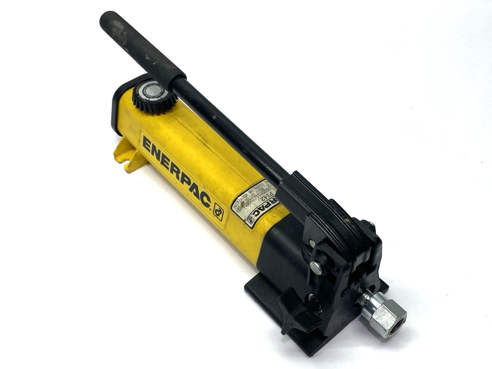 Enerpac P142 Lightweight Hydraulic Hand Pump 10000PSI - Maverick Industrial Sales