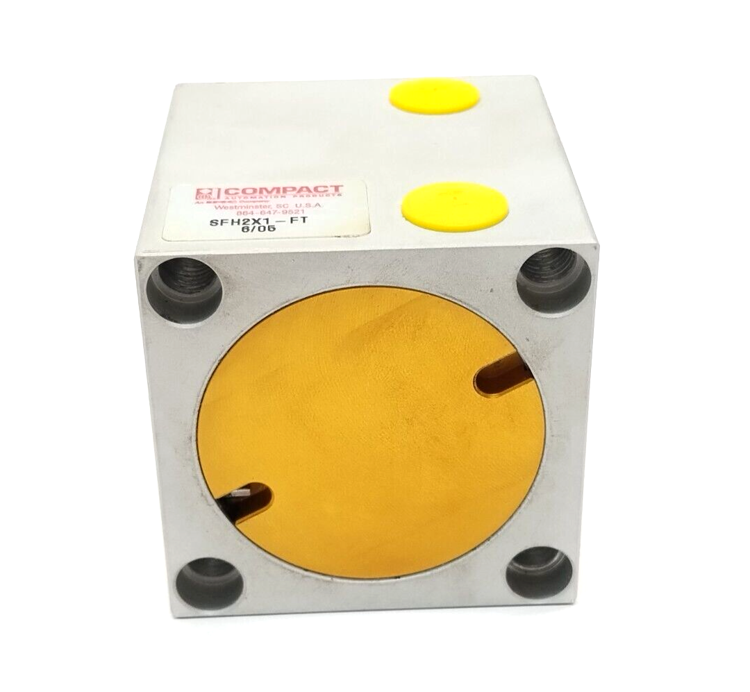 Compact Automation Products SFH2X1-FT Pneumatic Cylinder 2" Bore 1" Stroke - Maverick Industrial Sales
