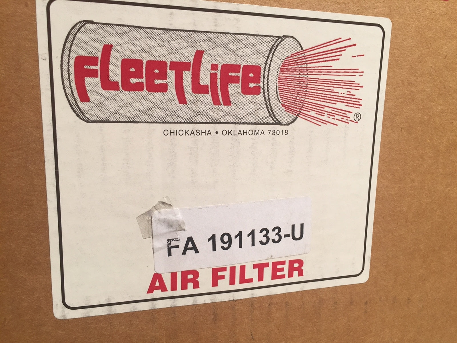 Fleetlife FA 191133-U Round Air Filter 13-3/4"x27" Inch - Maverick Industrial Sales