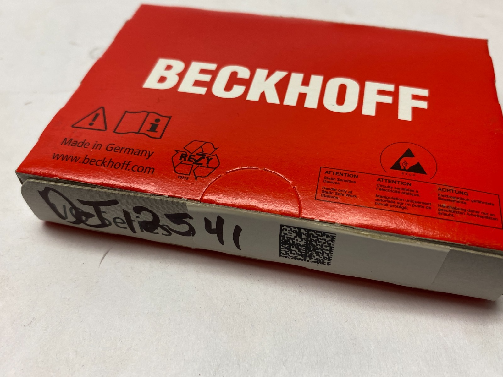 Beckhoff EL3202 EtherCAT 2-Channel Analog RTD Input Terminal 2/3 Wire - Maverick Industrial Sales
