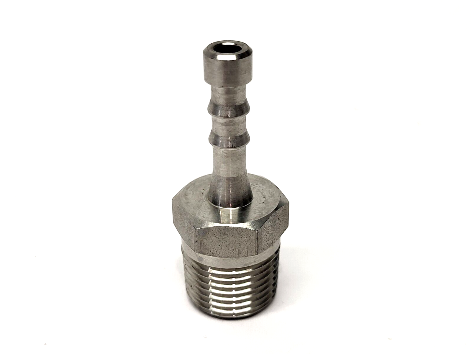 3/8" NPT x 1/4" Hose Barb 304SS - Maverick Industrial Sales