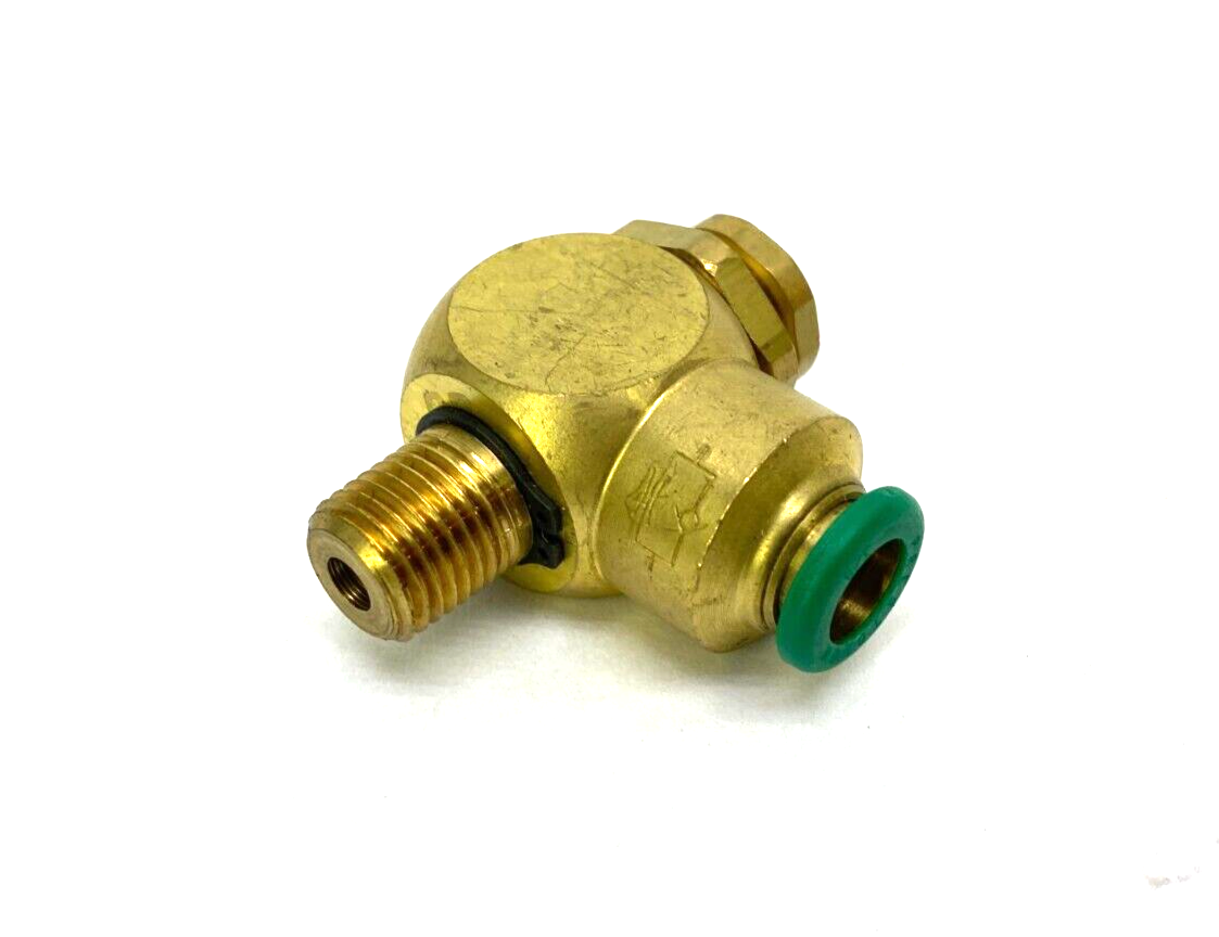 Parker 3251-2538 Brass Flow Control Valve 3/8" Tube OD 1/4" NPT Thread 32512538 - Maverick Industrial Sales