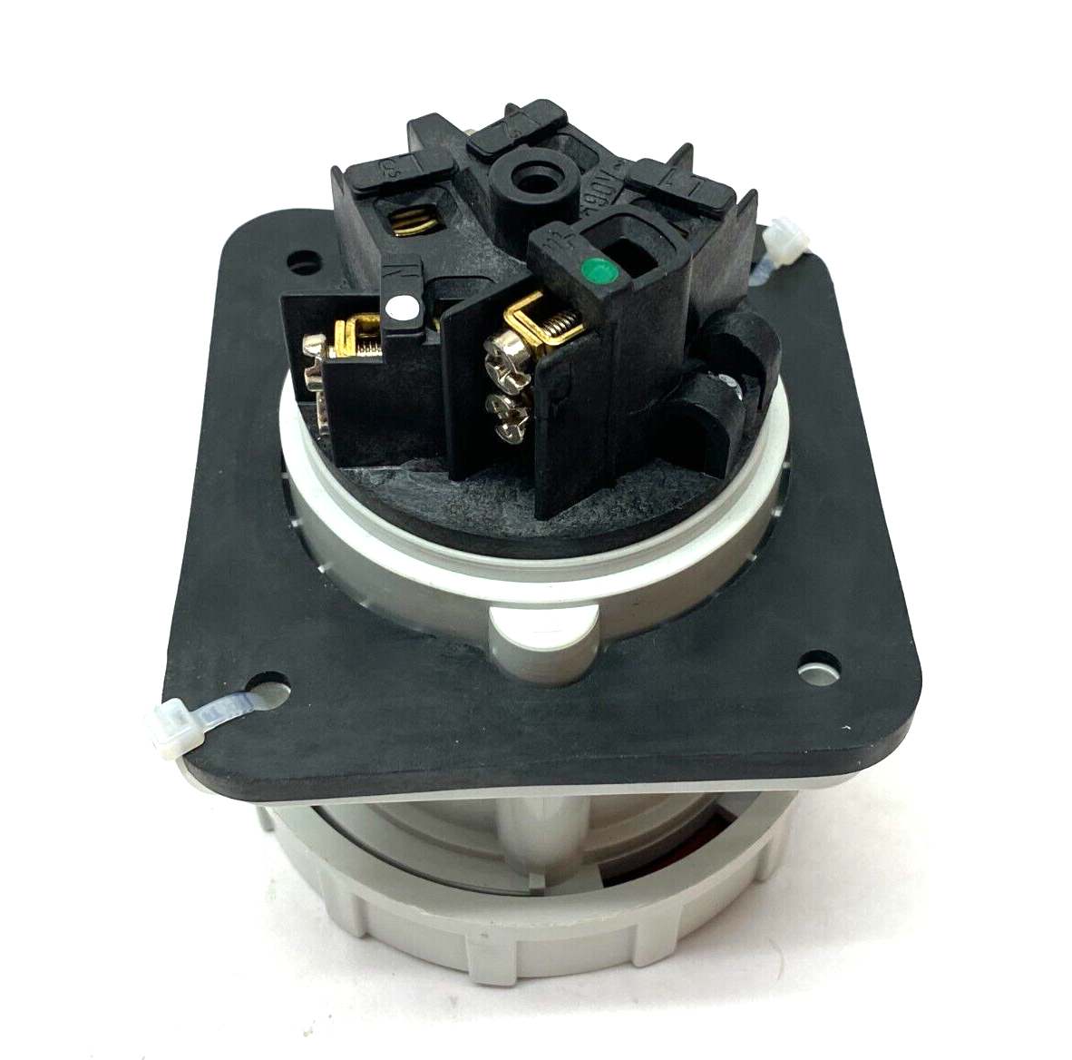 Hubbell C560R7WA Heavy Duty Female Pin & Sleeve Receptacle 4-Pole 5-Wire RED - Maverick Industrial Sales