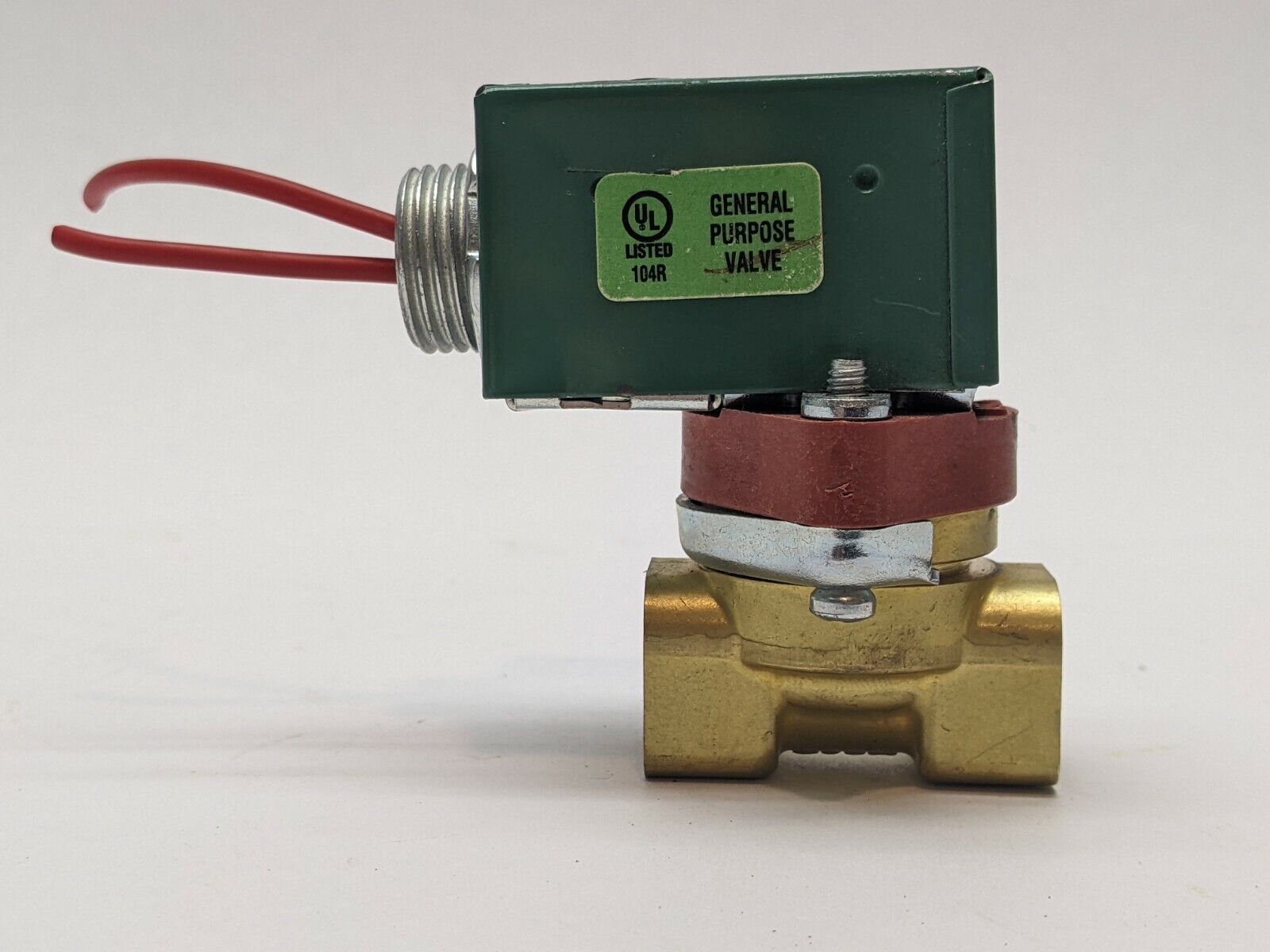 ASCO 8210B020 Brass Solenoid Valve Normally Closed 1/4" NPT - Maverick Industrial Sales