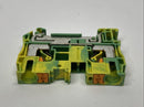 Phoenix Contact PT 6-PE Ground Terminal Block Green/Yellow 3211822 LOT OF 8 - Maverick Industrial Sales