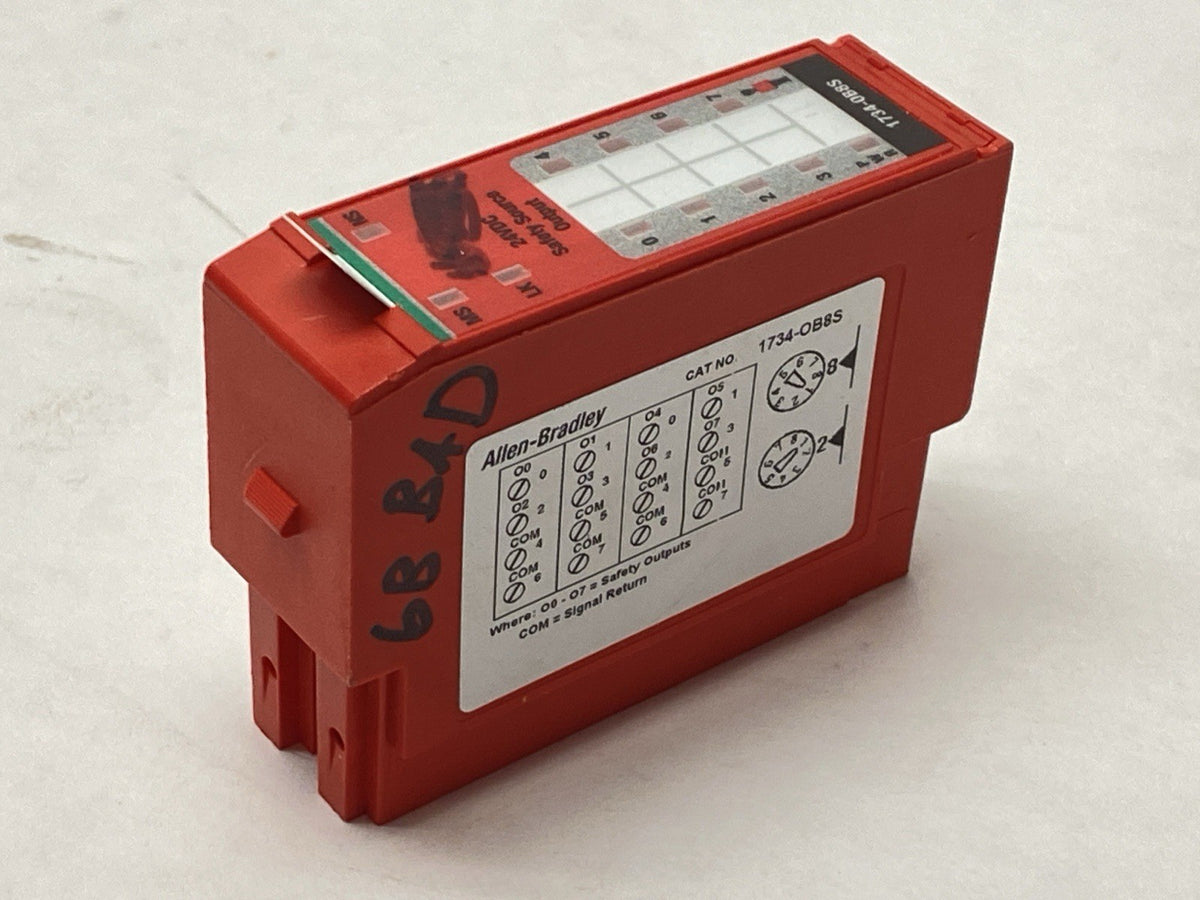 Allen-Bradley 1734-OB8S POINT Guard I/O 8pt 24VDC Safety Output Module - Maverick Industrial Sales