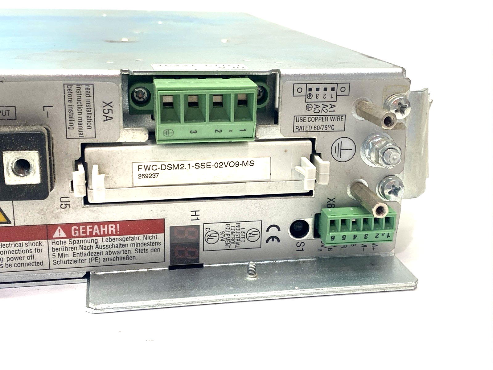 Indramat DDS03.1-W030-R Digital AC Servo Controller FWC-DSM2.1-SSE-02VO9-MS - Maverick Industrial Sales