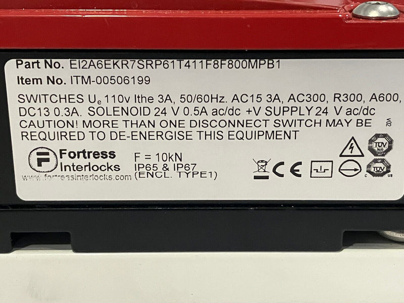 Fortress Interlocks EI2A6EKR7SRP61T411F8F800MPB1 amGardpro N7UWBGNPF10X001MPB1 - Maverick Industrial Sales