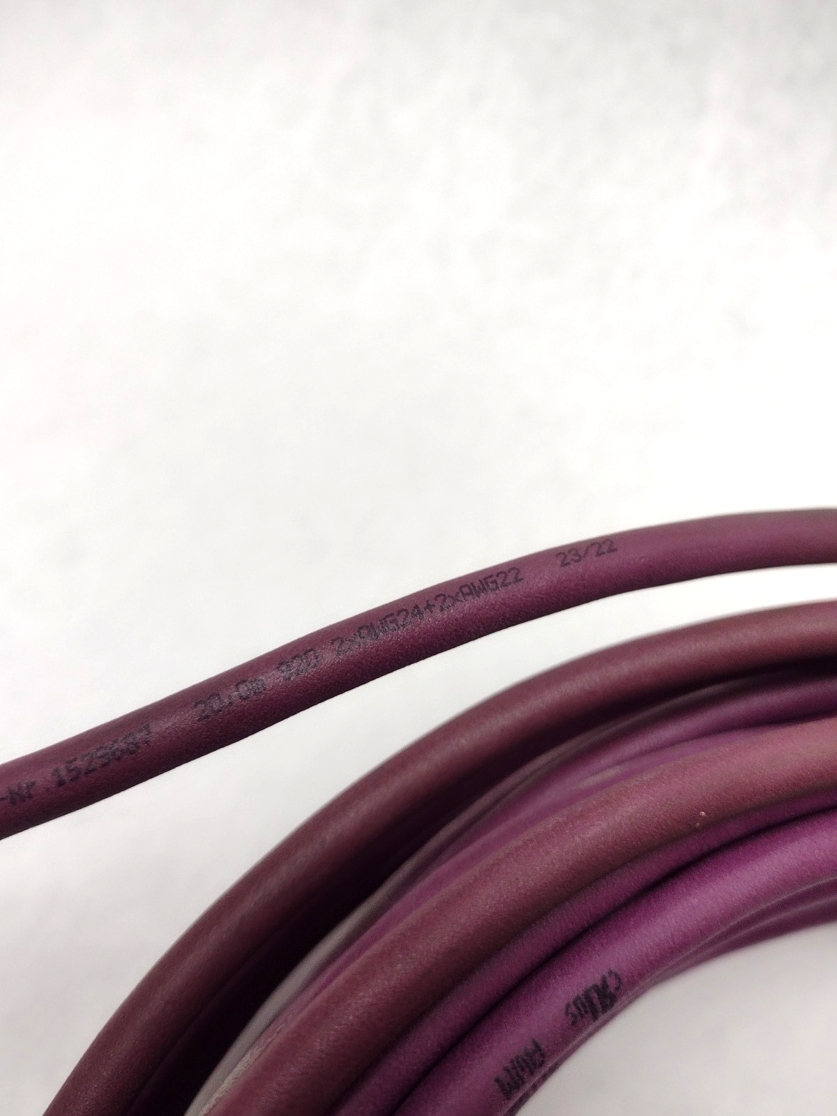 Phoenix Contact SAC-5P-M12MS/20,0-920/M12FS 20m Bus System Cable 1529687 - Maverick Industrial Sales