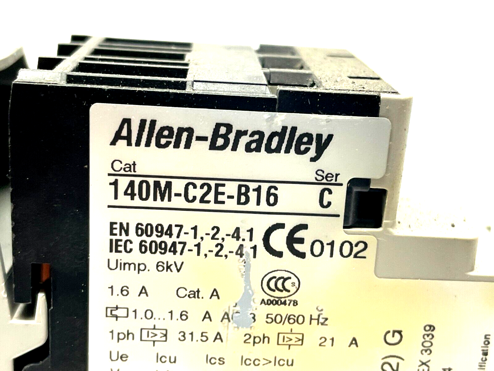 Allen Bradley 190S-ANDJ2-CB16C Ser. B Compact Combination Starter - Maverick Industrial Sales