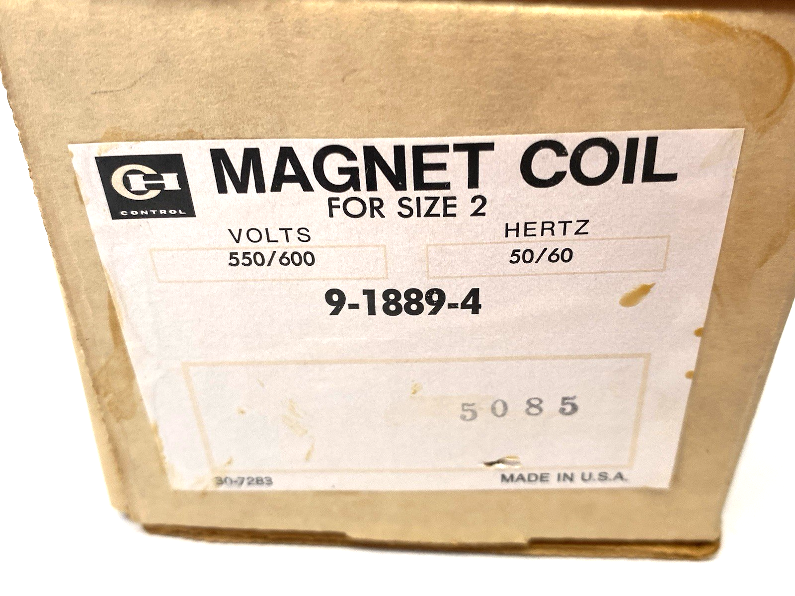 Eaton Cutler Hammer 9-1889-4 Magnet Coil Size 2 550/600V 50/60Hz - Maverick Industrial Sales