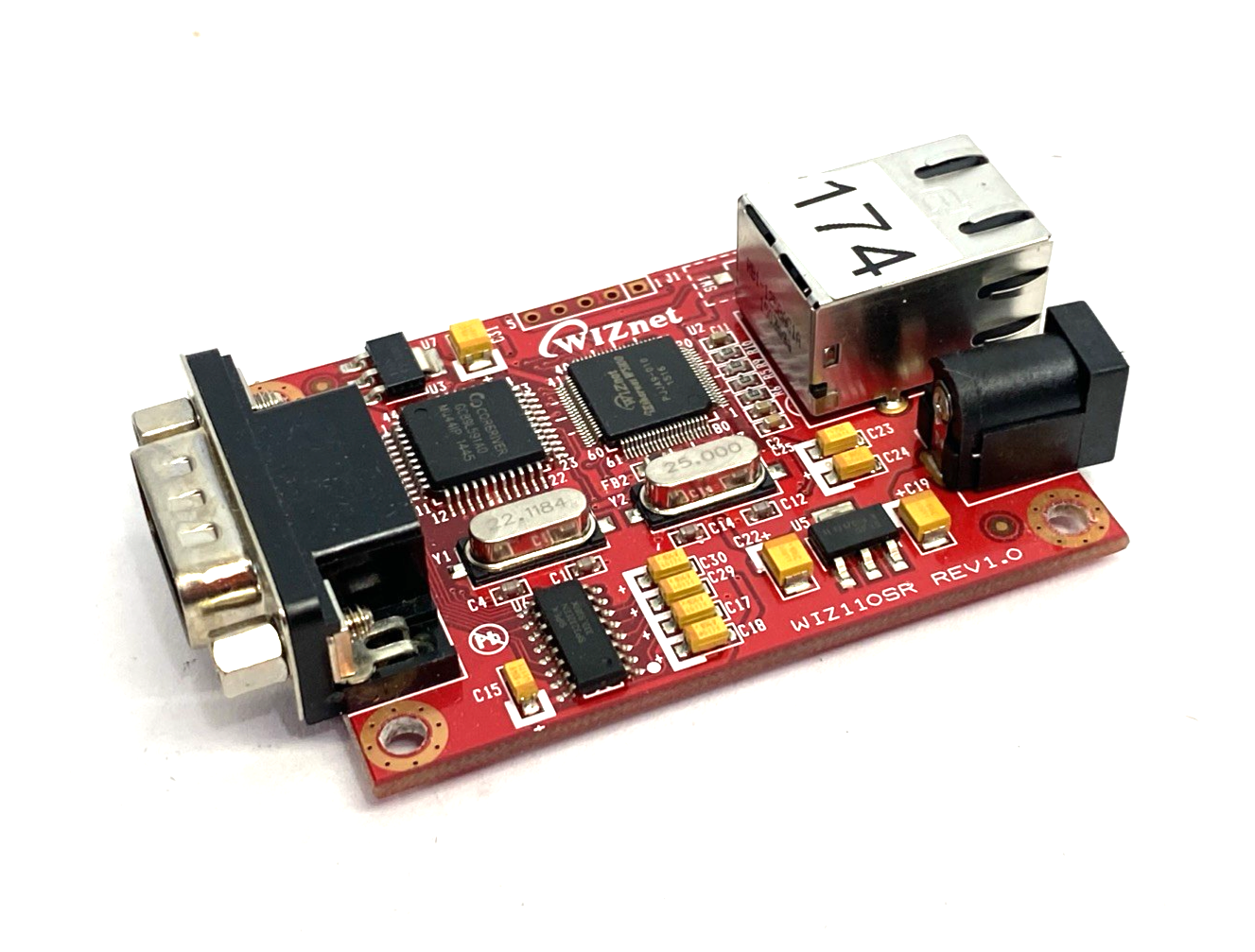 WIZ110SR | WIZnet Serial to Ethernet Module - Used - Maverick Industrial Sales