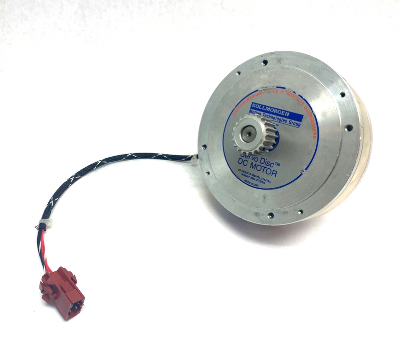 Kollmorgen U12DNUA-A Platinum Series Servo Disc DC Motor Model 00D12A44111-2 - Maverick Industrial Sales