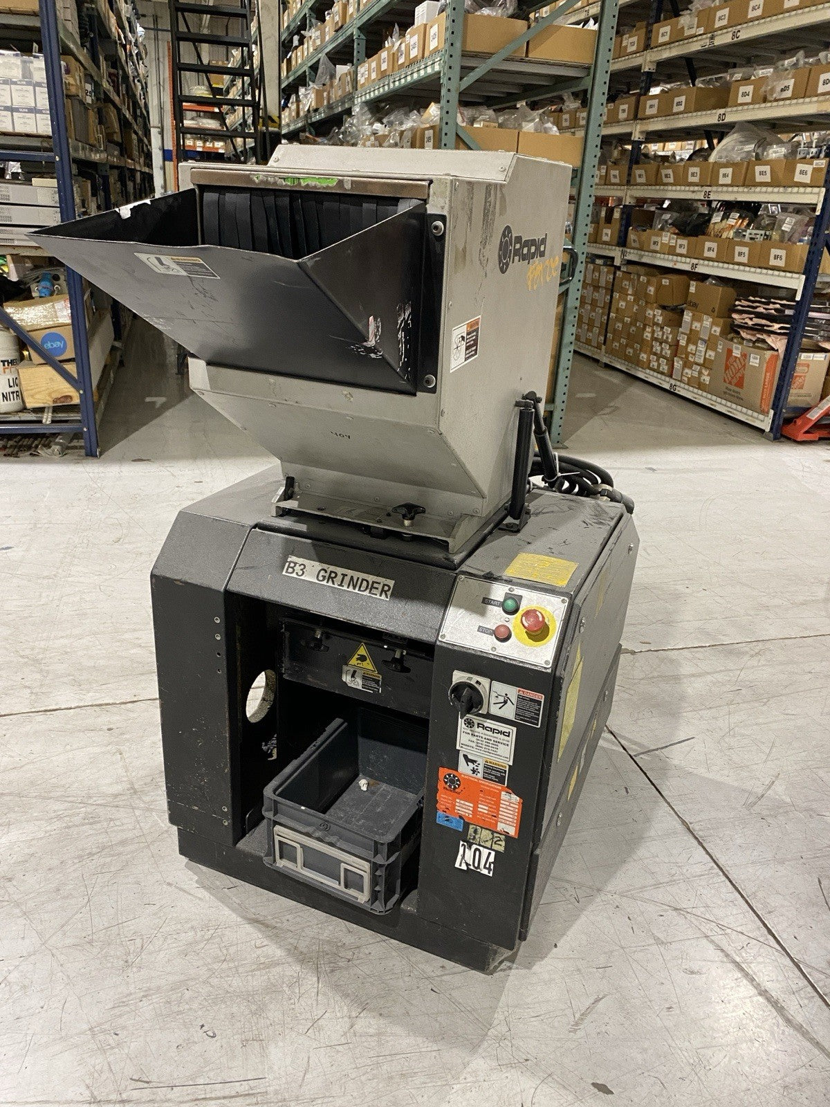 F-14 | Rapid Force Plastic Granulator 480V 3PH - Used - Maverick Industrial Sales