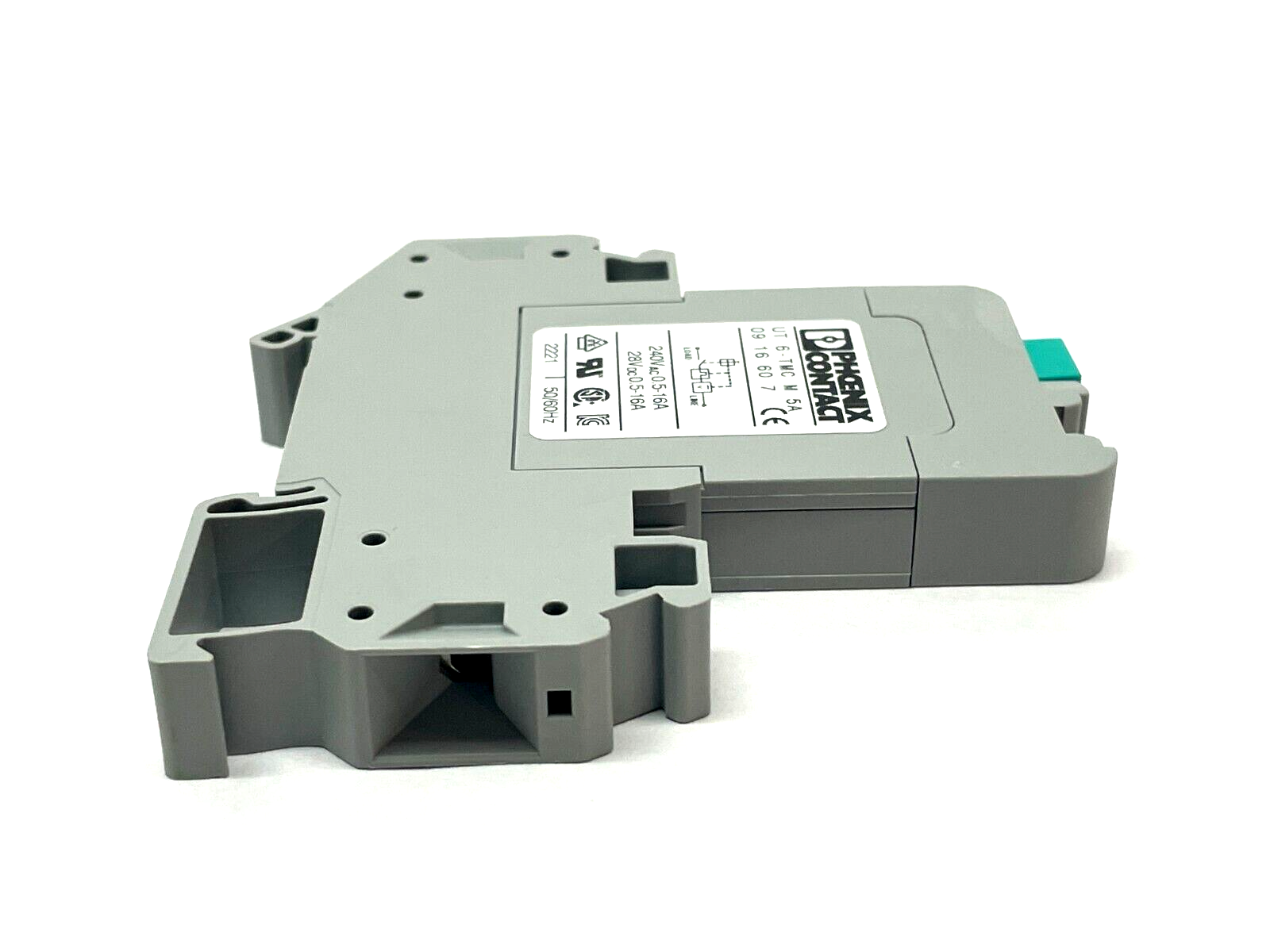 Phoenix Contact UT 6-TMC M 5A Thermomagnetic Device Circuit Breaker 0916607 - Maverick Industrial Sales