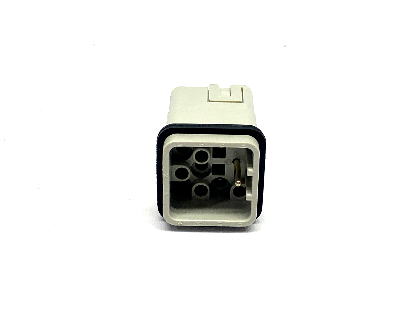 CQM-12,CQM 12 | ILME CQM 12 Male Crimp Connector Insert 12 Pole + PE, 10A, Mencom CQM-12 7-PK - New – Open box - Maverick Industrial Sales