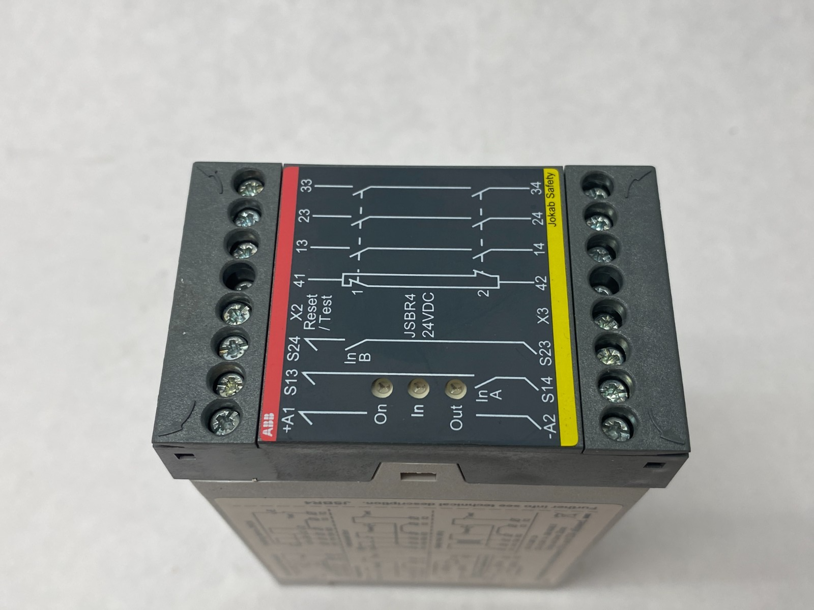ABB 2TLA010002R000 Jokab Safety Relay JSBR4 24VDC - Maverick Industrial Sales