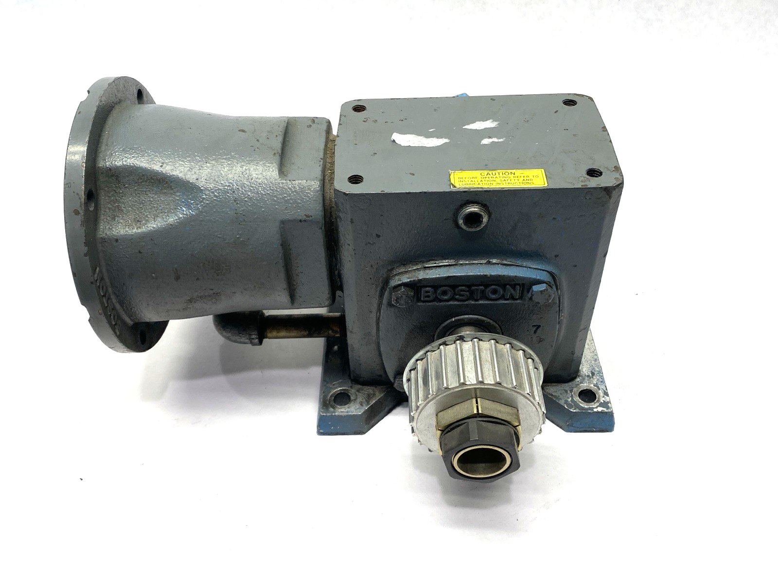 RF721-B10-B5-G | Boston Gear Speed Reducer 10:1 Ratio 2.34HP - Used - Maverick Industrial Sales